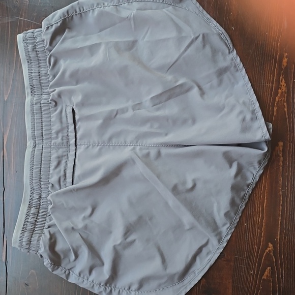Nike Women's Gray Running Shorts - Picture 4 of 4
